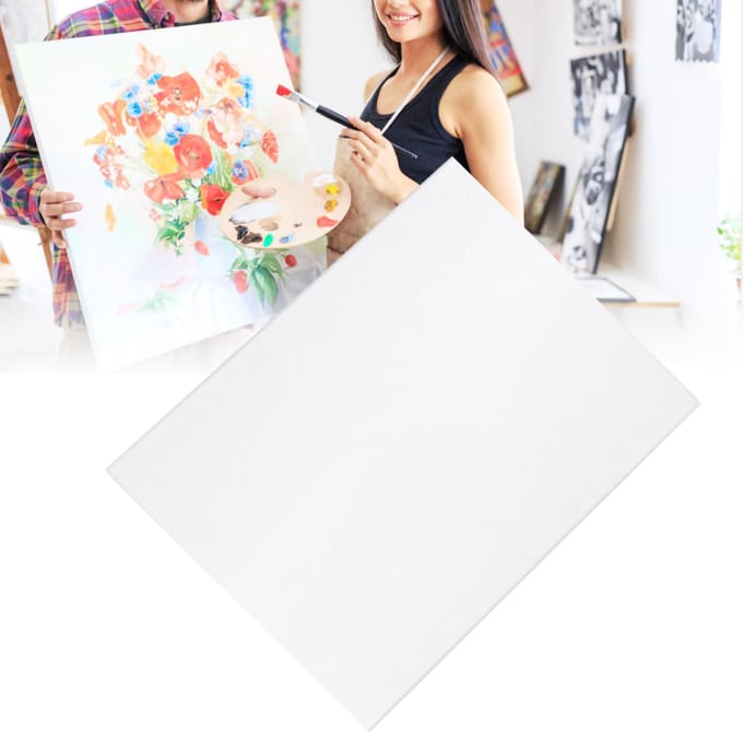Olieverf Doekspanner Hybride Linnen Acryl Olieverf Frame 30 x 40cm30x40cm white