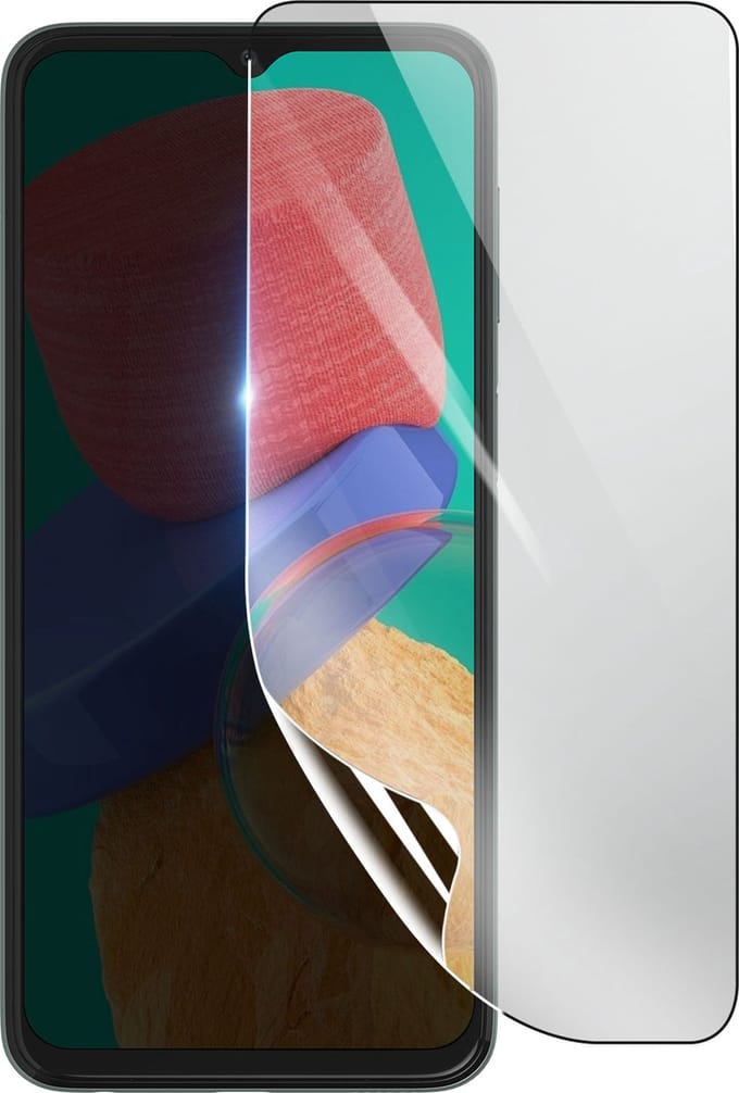 3mk, Geschikt voor Samsung Galaxy M33, Schokbestendige Hydrogel Screenprotector, Transparant