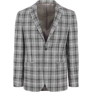 Suitable Prestige Colbert Pete Wolmix Grijs - Maat 48 - Heren blazer