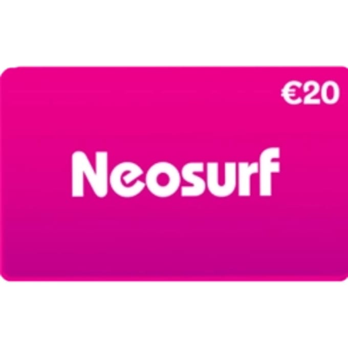 Neosurf €20 | Snel opladen via e-mail | Nederland