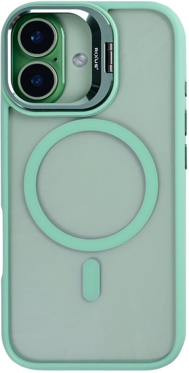 Rixus Classic 03 Case With MagSafe For Apple iPhone 17 Light Green