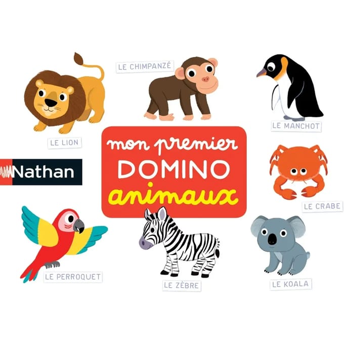 Mijn eerste domino bordspellen met dieren Diset