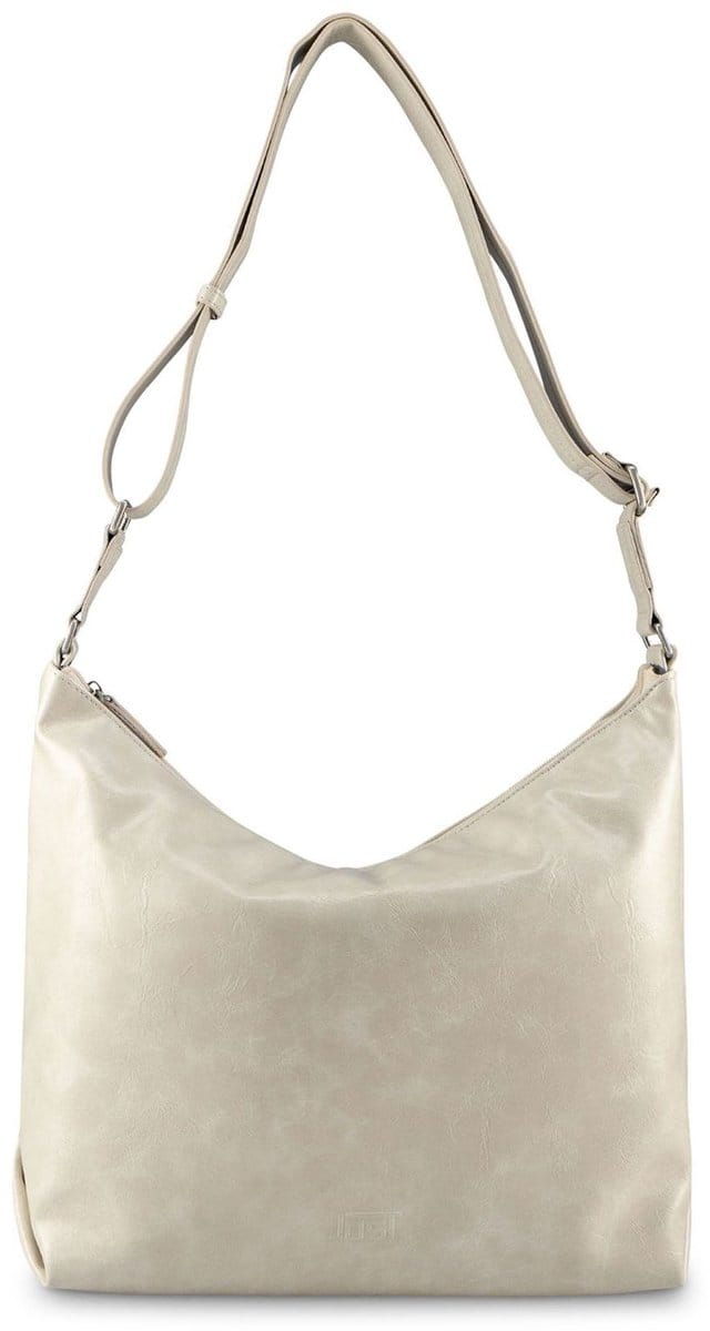 JOST Schoudertas Kiruna Hobo Bag Cream White Crème