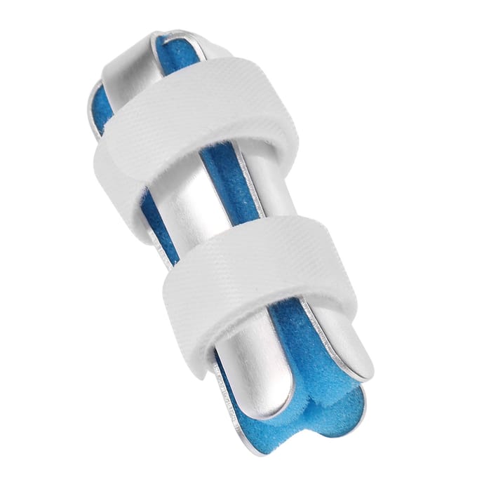 Aluminium Vinger Hand Spalk Herstel Blessure Pijn Buigen Vervorming Correctie M M white