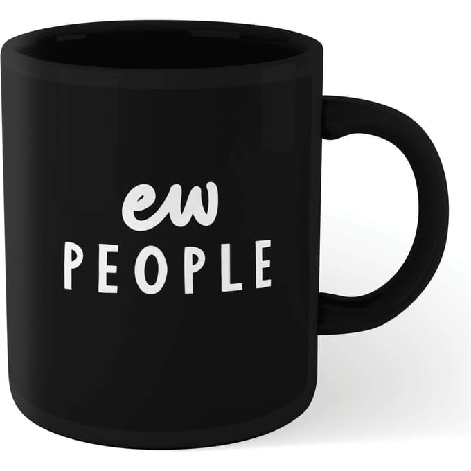 The Motivated Type Ew People Mug - Black