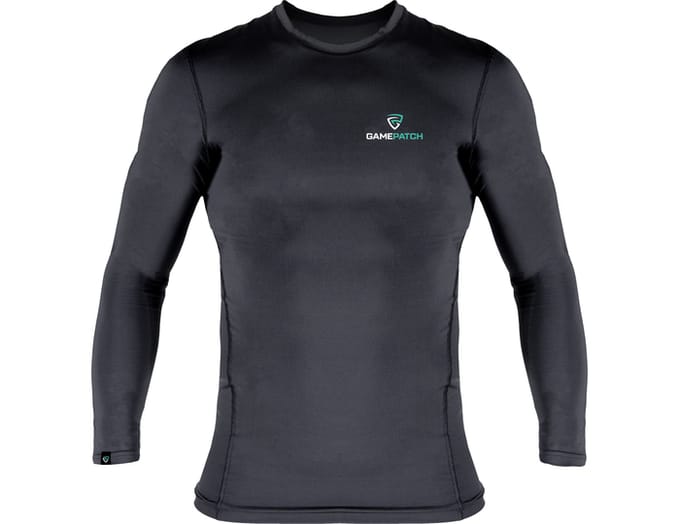 Gamepatch Compression Ondergoed Shirt Zwart