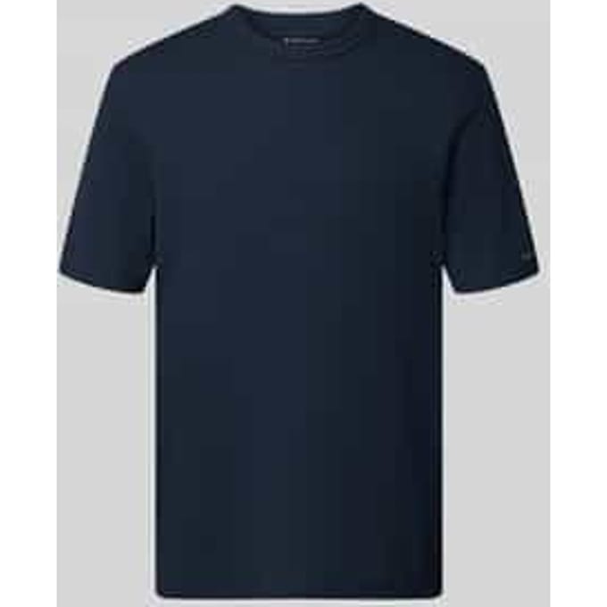 Tom Tailor - T-shirt met wafelstructuur - Maat XXL - sky captain blue