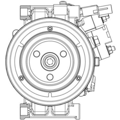 Airco-compressor MAHLE ACP 637 000P