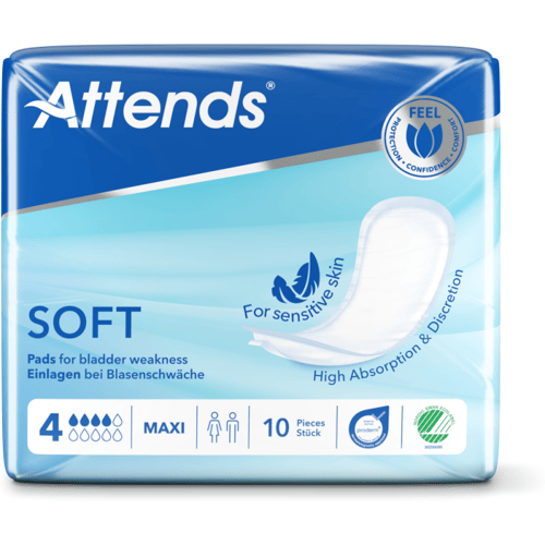 Attends Soft 4 Maxi - 24 pakken van 10 stuks