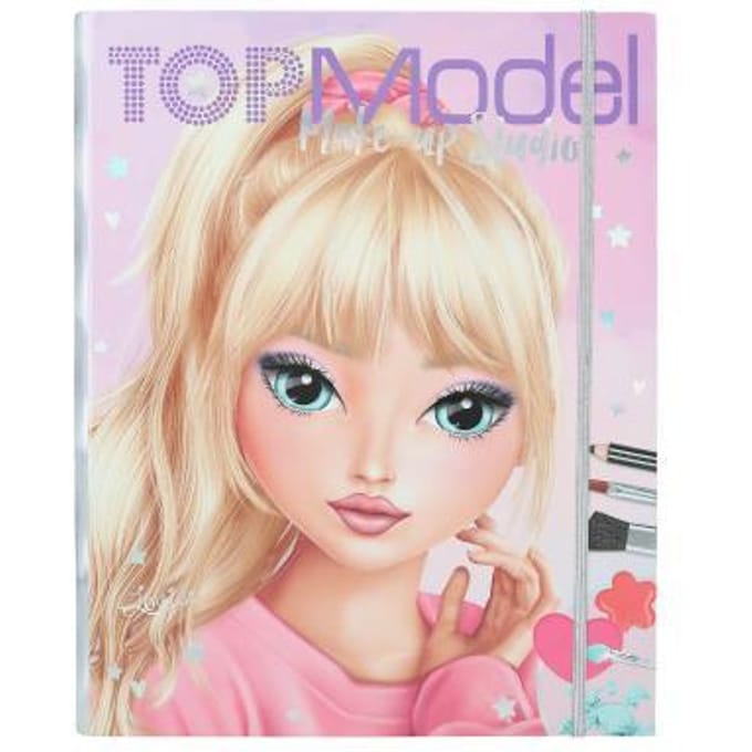 Top Model TOPModel make-up creatiemap Opmaken en sieraden