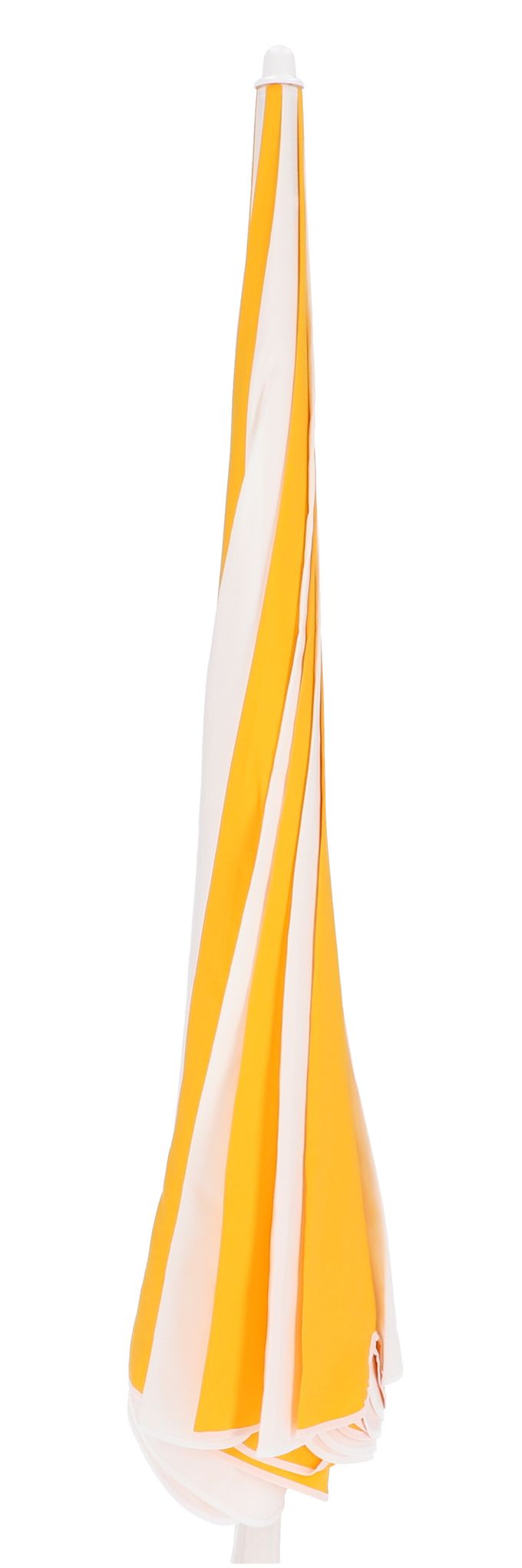 Jan Kurtz Pagoda Parasol gestreept Ø 250 cm - wit/geel