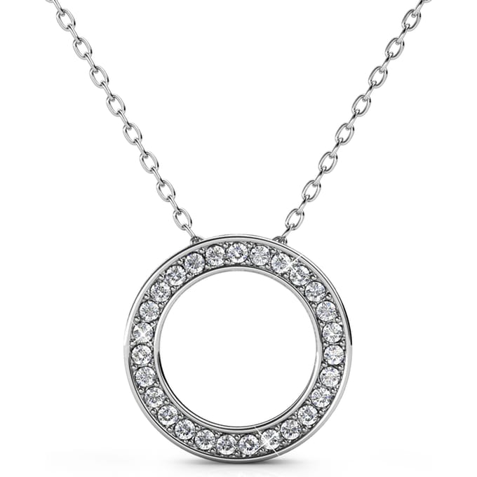 Ophir hangers - Zilver en kristal