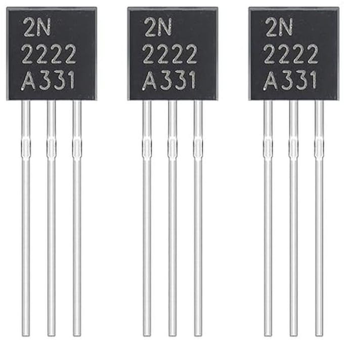 NPN Transistor 2N2222A - Multifunctionele Versterker voor DIY - 200 Stuks