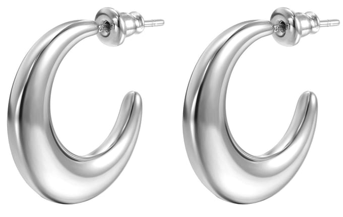 Oorbellen Open - Oorringen - RVS - 2 cm - Zilverkleurig