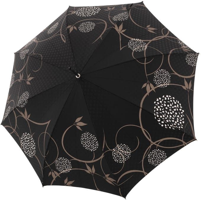 doppler Manufaktur Paraplu Elegance Bohème Fiori Zwart