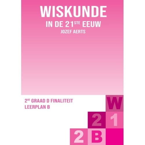 2de Graad D-Finaliteit Leerplan B - Jozef Aerts