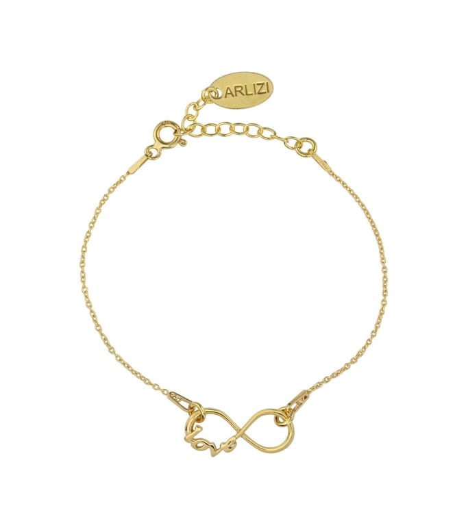 ARLIZI 1048 Armband Infinity Symbool - Dames - Verguld - 20 cm