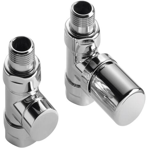 Zehnder Design Line valve set type C, straight through 1/2" 838941