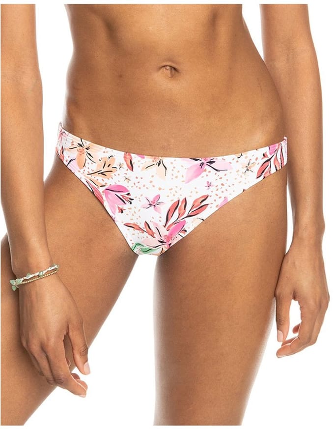 Roxy Beach Classics Bikinibroekje Wit XS Vrouw