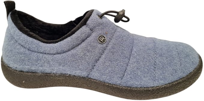 Rohde Blauwe Gesloten Dames Pantoffels - Blauw - 41