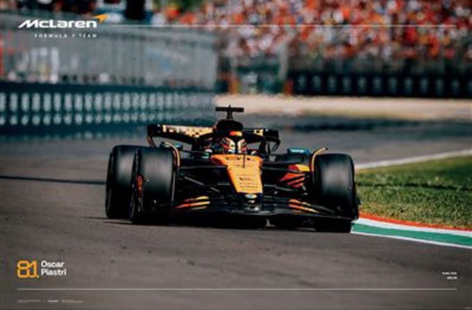 Poster F1 - Oscar Piastri - Imola 91,5x61cm