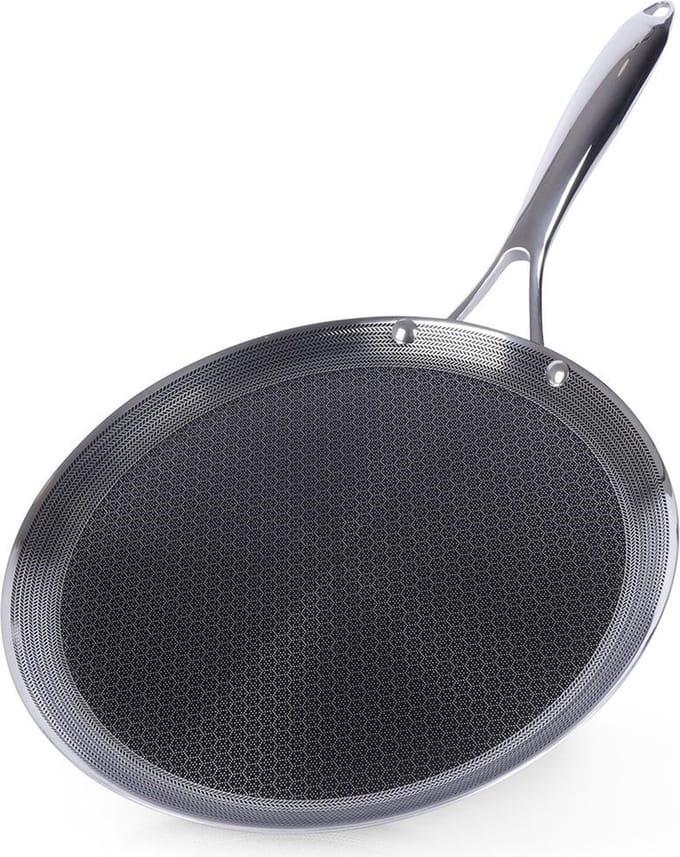 Pannenkoekenpan Edelstaal COOKCELL 29 cm - Omeletpan - Pancake - Eierpan - Pannenkoekpan Flensjespan