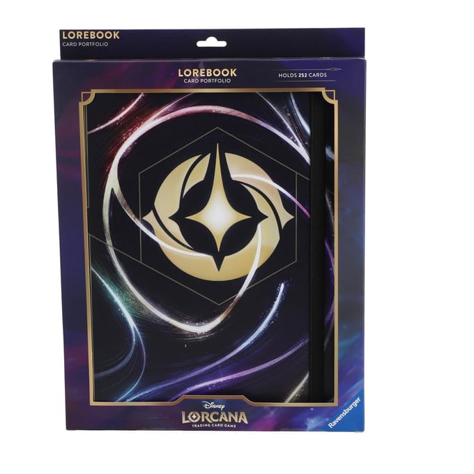 Disney Lorcana TCG - Lorcana Classic Logo Lorebook Card Portfolio