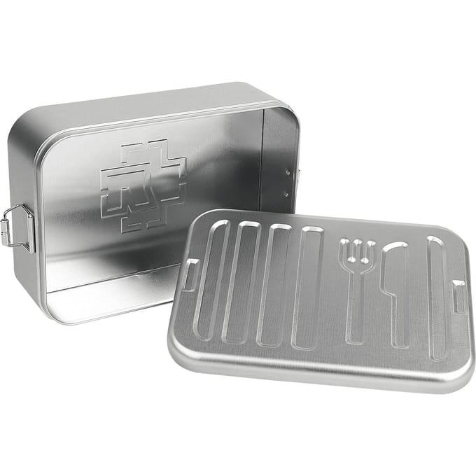 Rammstein Lunchbox - Denn Du Bist Was Du Isst - voor Geen - zilverkleurig