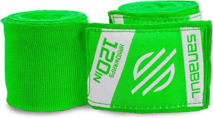 Sanabul Elastic Professional Bandages - 4,5 m - Groen