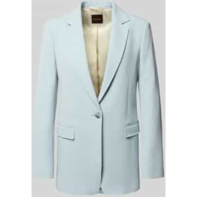 regular fit lange blazer met 1-knoopssluiting model 'C_JABLA3'