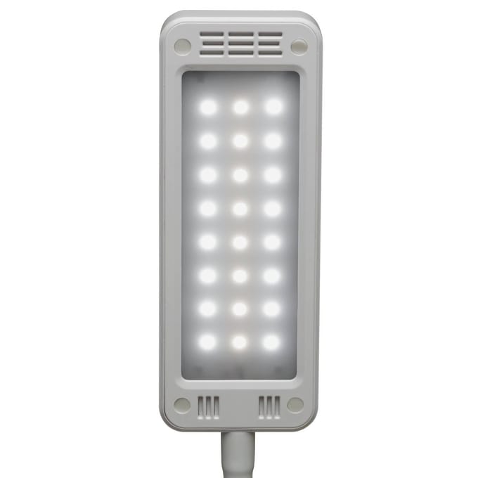 MAULpearly Bureaulamp - LED - Wit - Dimbaar - Verstelbare Lampkop - Touchscreen - 3 Lichtstanden - Tafellamp