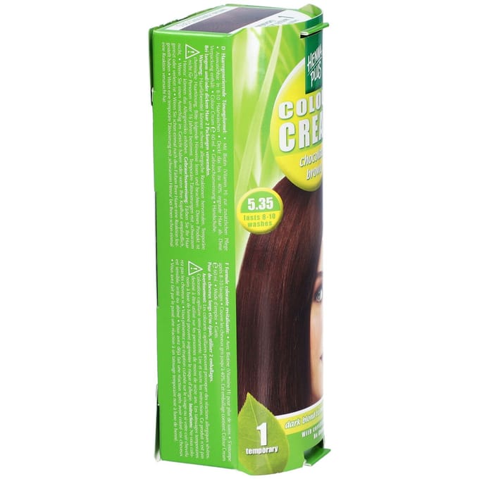 Hennaplus Colour Cream 5.35 Chocolate Brown - Haarverf