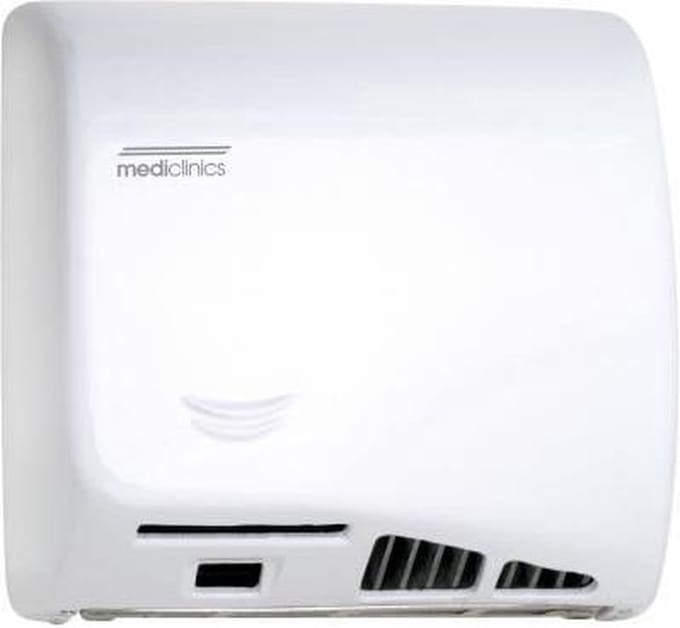 Mediclinics | Handendroger | Automatisch | 1150 watt | Wit | Kunststof