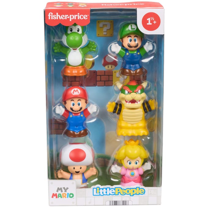 Fisher Price lp super mario figure 6-pack