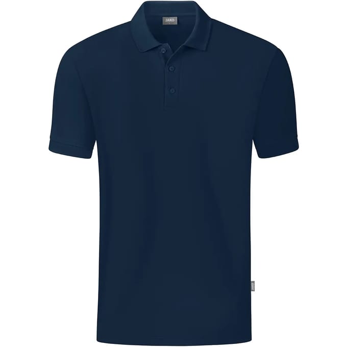 Jako Organic Polo Heren - Marine | Maat: M