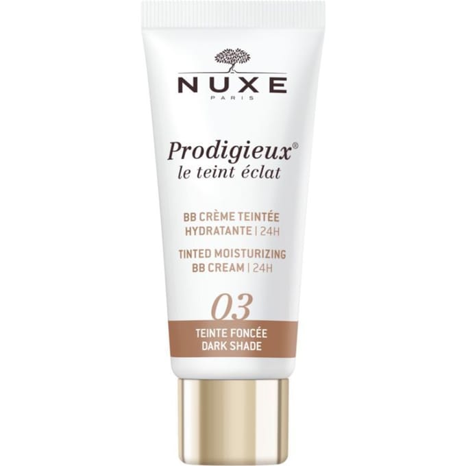 Nuxe Prodigieux Le Teint Eclat Bb Cream Hydrating Tinted 24h Dark Shade 03 30ml