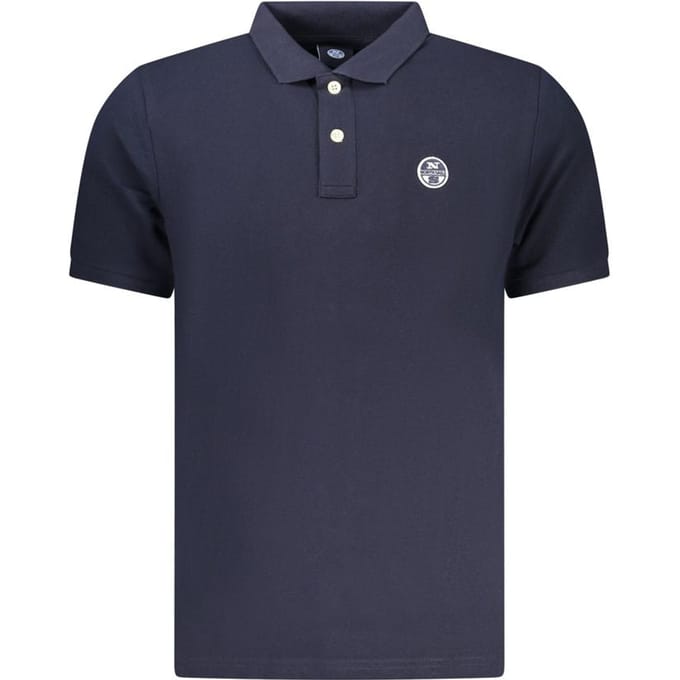 North Sails Blauw Katoenen Heren Poloshirt