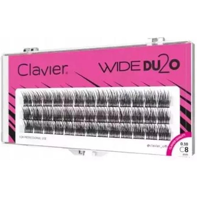 Clavier DU2O WIDE Wimperextensions – 8mm