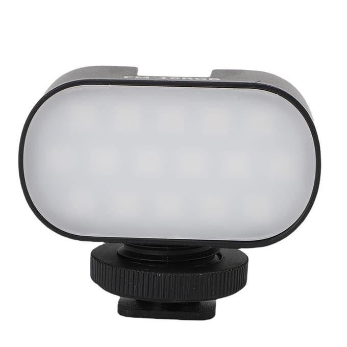 LED Selfie Licht Draagbaar RGB Oplaadbaar Clip Invullicht met Instelbare Helderheid voor