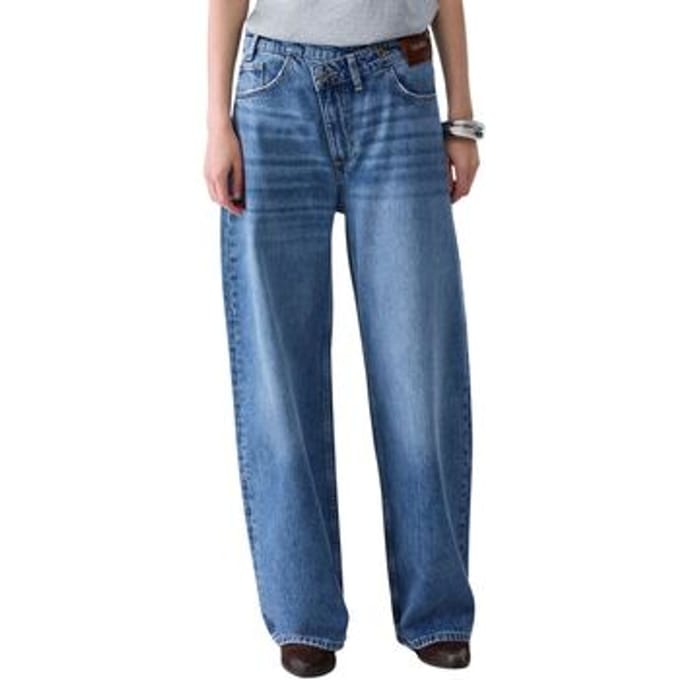 straight fit jeans van puur katoen