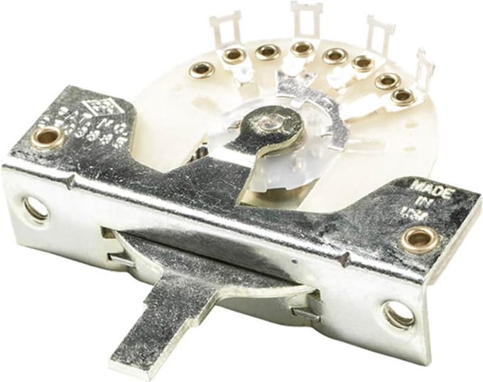 Fender 38993049 CRL 3-way lever switch for strat/tele, bolts included