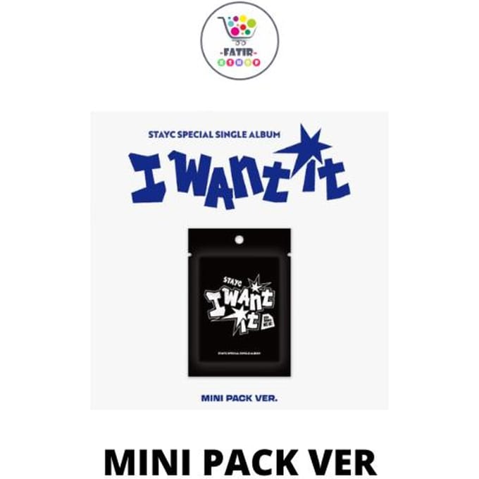 MINI PACK Ver STAYC Single Spécial I WANT IT No POB blue