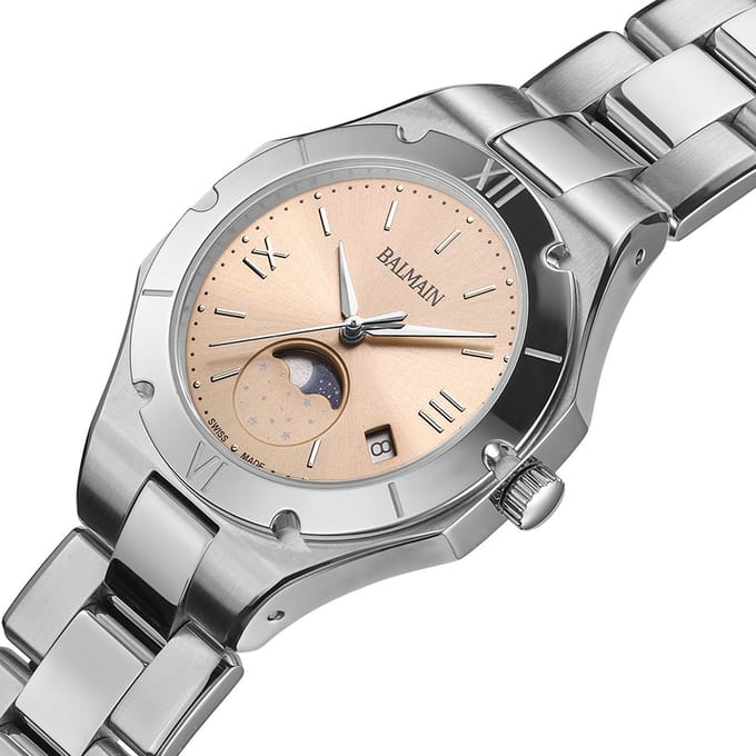 Balmain Be B4591.33.42 Be Balmain Moonphase Horloge