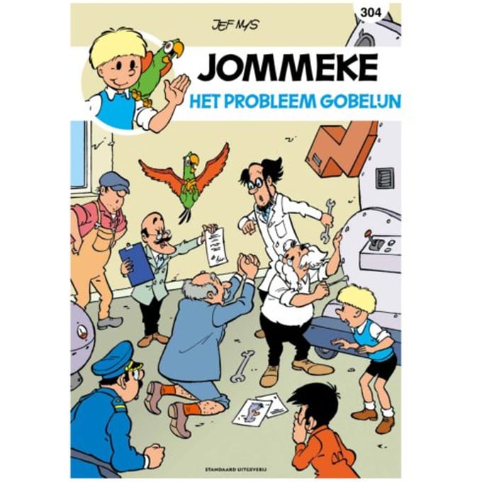 Het Probleem Gobelijn - Jommeke Strip - Nieuwe Look - Gerd Van Loock