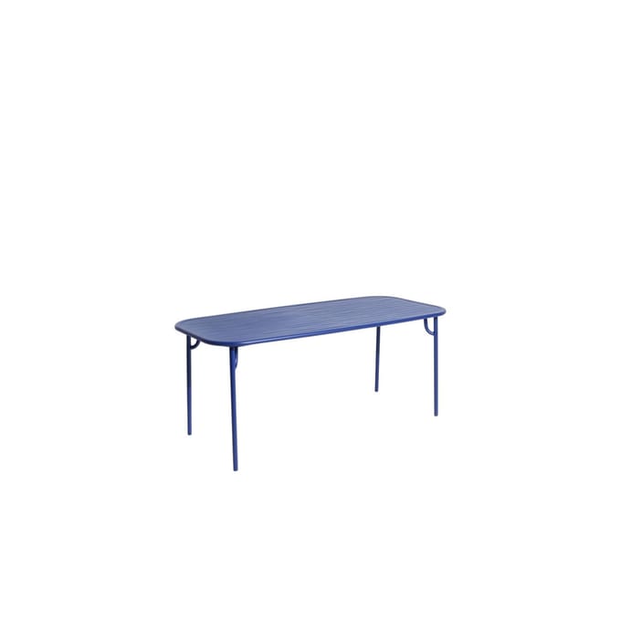 Petite Friture Week-End Tafel rechthoekig  - blauw - klein