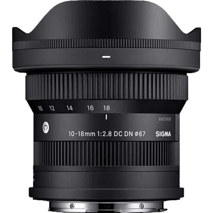 Sigma 10-18mm F2.8 DC DN - Contemporary Sony E-mount - Camera lens