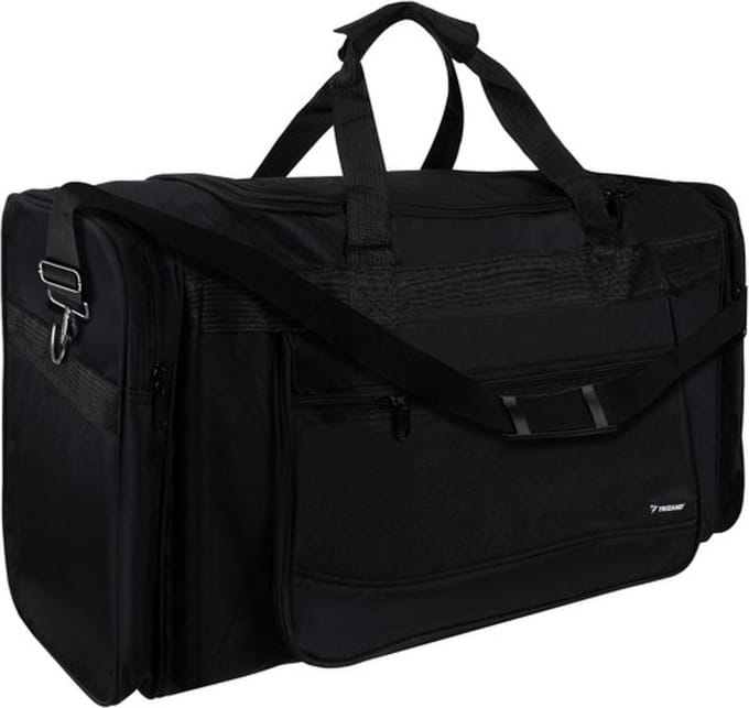 Trizand reistas - zwart - 70 x 29 x 32 cm - 70L - codura - schouderband - waterafstotend
