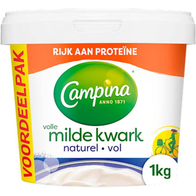 Volle kwark naturel