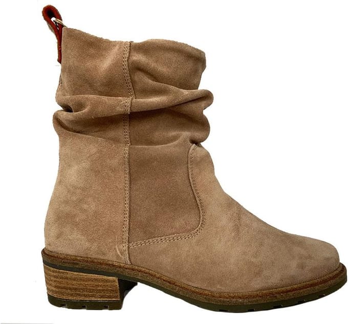 Beige Solidus Veterboots Kinga Wijdte K