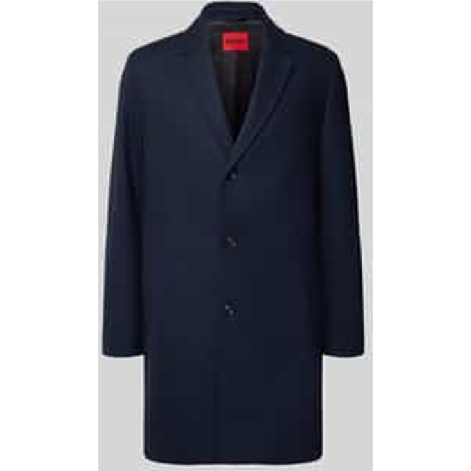 Regular fit lange jas van wolmix, model 'MALTE'